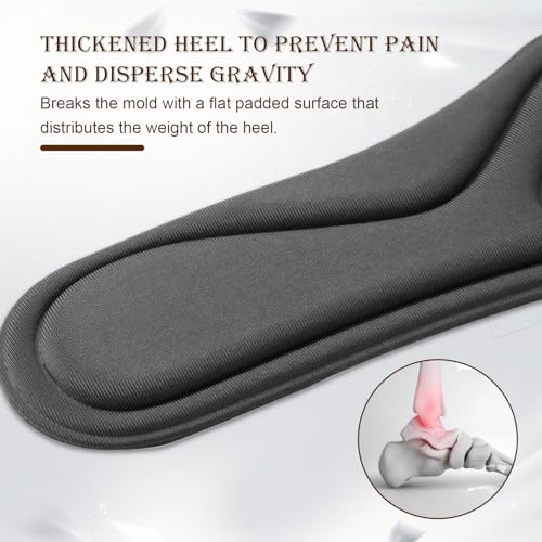 Image of 1 Pair Memory Foam Shoe Insoles - Best Replacement Inserts for Shock Absorption, Arch Support, Cushioning - Soft Comfortable Sports Insoles (2 Pair)