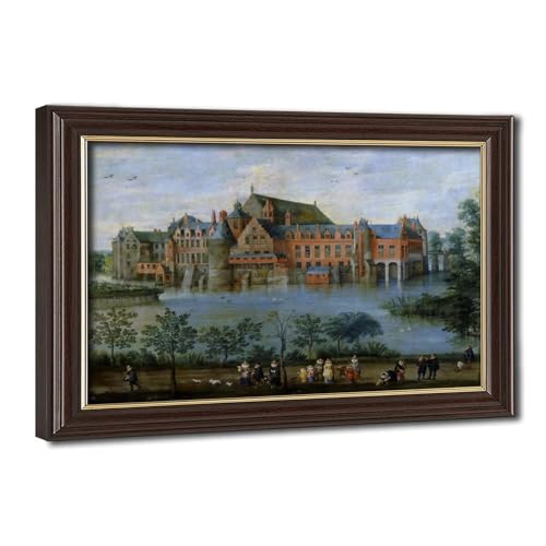 Impression sur toile Jan Brueghel Albert Isabel Clara Eugenia palais Tervuren Bruxelles