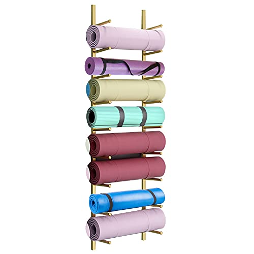 Support tapis de yoga mural pour créer un studio de méditation à la maison