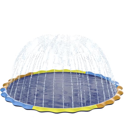 Large 124 Splash Pad for Kids & Dogs