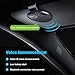 Hands Free Car BT Speaker for Two Phones with Visor Clip port to On Voice Assist Wire Free Type-C Charging Car Phone Speaker