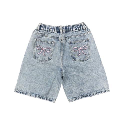 Short en jean fille pour les jeux de plein air et sorties estivales