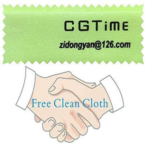 zdyCGTime CGTime Golden Plated 3.5mm Mono 1/8 inch Audio Male to 6.35mm 1/4 inch Female Jack Converter Cable Cord Adapter (25CM/10Inch) - Thumbnail 6