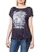Produktbild Cartoon Basic Shirt Dunkelblau/Grau, 36 Damen