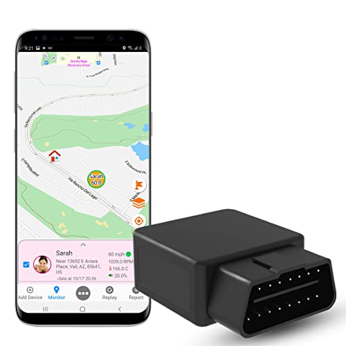 Spectrum Tracking - 4G OBD GPS Tracker - only 9.95/M - Speed Monitoring - GeoFence - Engine Diagnosis - Fuel Consumption- Family or Fleets -US Customer Service