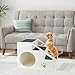 IEUDNS Dog Stair Ladder Dog Step Anti Slip Portable Detachable Pet Ramp Cat Stair for High Bed Small Pets Cars Small Dogs Older Dogs, 3 Step