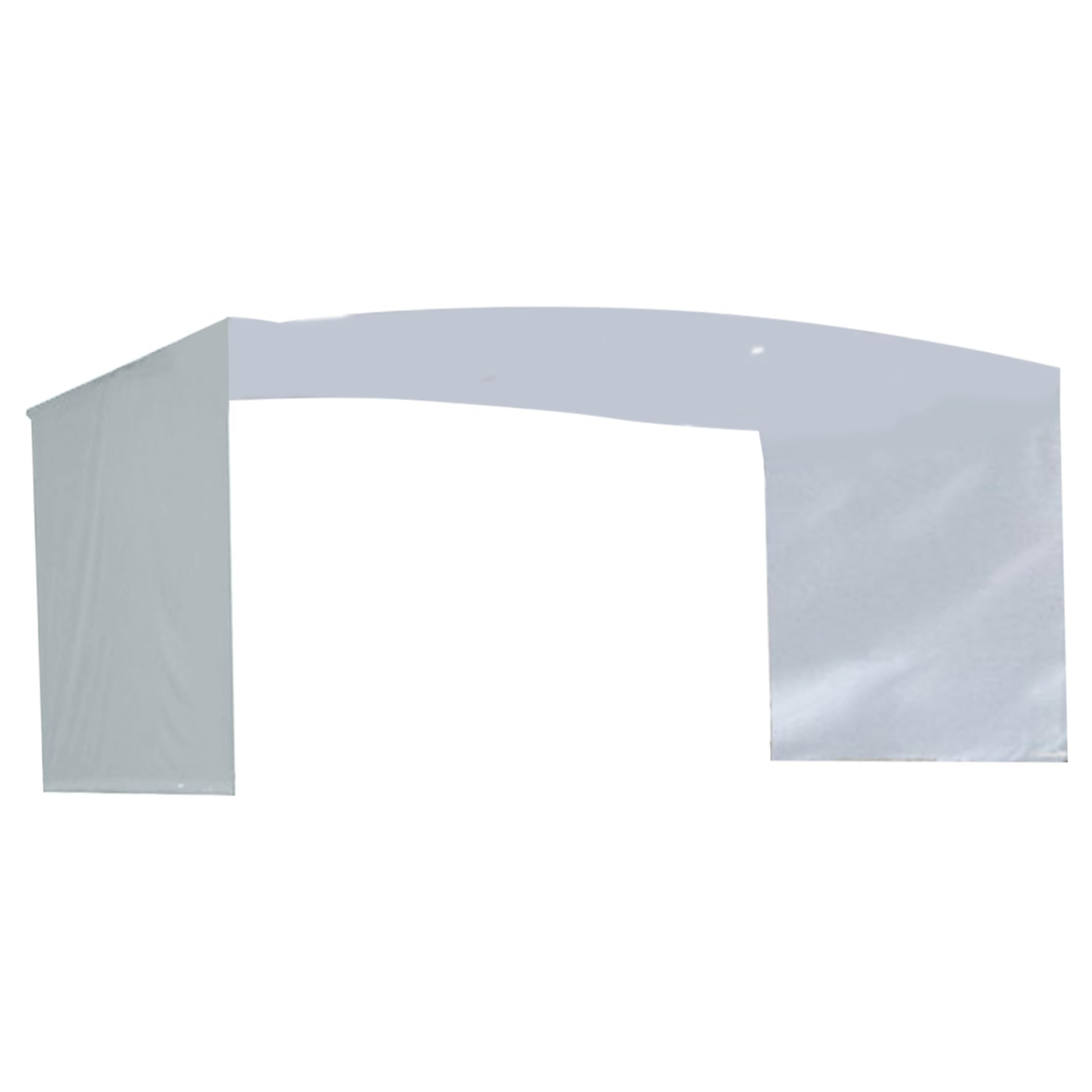 Cubierta de pérgola impermeable gris para solucionar filtraciones en el patio