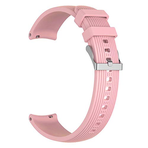 KNY Samsung Galaxy Watch 3 Bluetooth İçin Çizgili Silikon Kayış-Kordon
