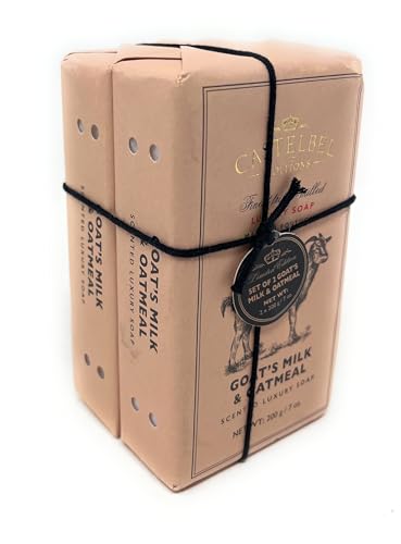 Castelbel Set of Goat's Milk & Oatmeal Fragranced Luxury Soap, (2) 7-Ounce Bars image 5