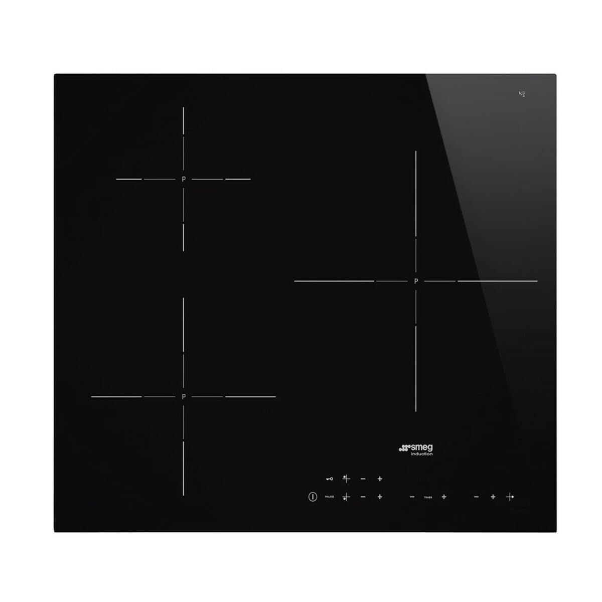 Smeg SI5632D, Plaque de cuisson à induction Universal, Black glass