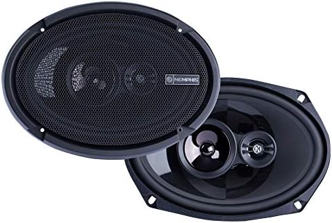 Memphis Audio PRX6903 coaxial speakers with pivot tweeter system and black cone