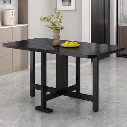 LumingLight�_�C�j���O�e�[�u�� �܂��� �H�썂��75cm �L�b�`�� �L���X�^�[ �t�� ���@�\ �܂肽���݃f�X�N �g���\ �ȃX�y�[�X�Ƌ� �L�b�`�� ���r���O���[���p (140x80x75cm,C) [���s�A���i]