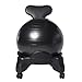 Ivation Balance Exercise Ball Chair – Office-Size 60mm/2.5" Wheels – Starter Pump & BONUS Latex Resistance Band Included