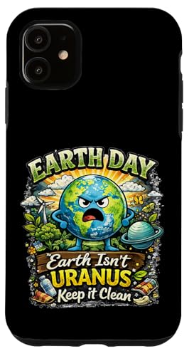 Earth Isnt Uranus Keep It Clean �������ȃA�[�X�f�C �X�}�z�P�[�X iPhone 11 �p