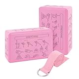 Yoga Blöcke – 23 cm Schaumstoff-Yoga-Block, 2 Stück Gym-Blöcke |...