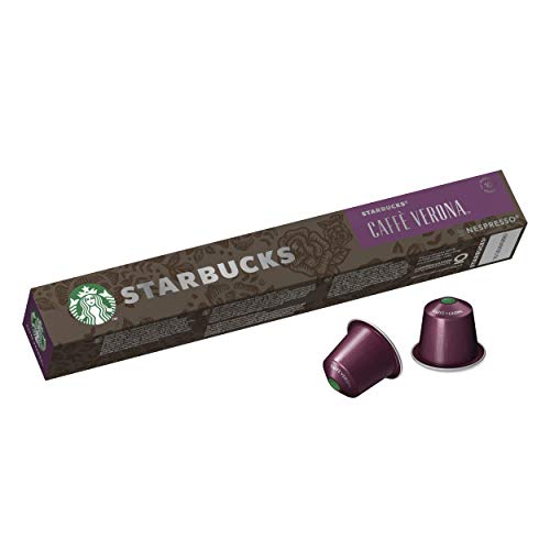 Starbucks Caffé Verona by Nespresso, Dark Roast Coffee Capsules (8 doosjes à 10 koffiecups) - Afbeelding 5