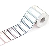 1000Pcs Removable Food Labels,1 x 3 Inch Colored Freezer Labels Date Stickers Waterproof Oil Food Storage Stickers Easy Clean No Residue (Colorful)