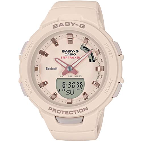 �J�V�I Baby-G �s���N�����P�[�X �s���N�����X�g���b�v�E�H�b�` BSA-B100-4A1ER
