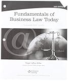 Bundle: Cengage Advantage Books: Fundamentals of Business Law Today: Summarized Cases, Loose-Leaf Version, 10th + MindTap Business Law, 2 terms (12 months) Printed Access Card