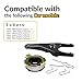 NAMCCO Clutch Release Fork Clips Bearing Sleeve Repair Kit Compatible with 1996-2014 Impreza Forester X Xs XSL Xt Sti Sport Touring Base Premium 2.0L H4 2.5L H4 H 6 3.0L No Turbo