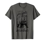 Less People More Wombats Funny T-Shirt