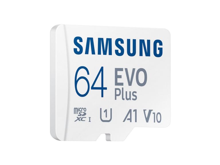 Image of Samsung EVO Plus microSDXC Memory Card 64 GB, 160 MB /s, U1, V10, A1, MB-MC64SA /TR