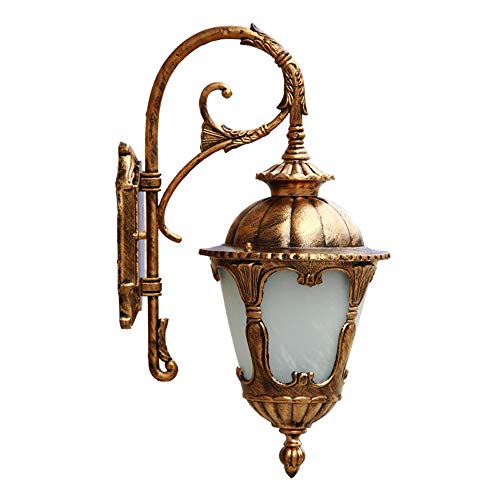 Lanterne murale extérieur verre luminaire pour escalier et parc