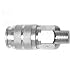 LEFITPA Replacement 1/4 Inch Universal Steel Coupler x 1/4 Inch Male NPT for Interstate Pneumatics CG441