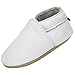 Yavero Pantoufles pour Bébé Poids Léger Chaussures en Souple pour Enfants Fille Confortable Anti-dérapant Chausson Enfant Garçons, Blanc 12-18 Mois