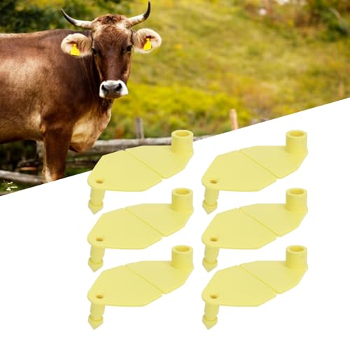 100pcs Pecuária Identificação Ear TPU Animal, Pecuária Ear TPU Fadeproof Animal Identification Ear,
