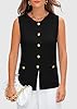 PRETTYGARDEN Women's 2025 Summer Sweater Vest Slee... #4