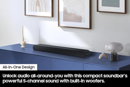 Image of Samsung S-Series HW-S60D All-in-one 5.0ch Wireless Dolby Soundbar, w /Q-Symphony, Voice Assistants, Built-in subwoofer, Home Audio Sound Bars