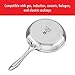 ZWILLING Spirit 3-ply 10-pc Stainless Steel Ceramic Nonstick Pots and Pans Set, Dutch Oven, Fry Pan