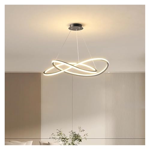 Suspension de restaurant nordique lustre table à manger blanc dimmable - 4