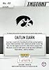 2023-24 Panini Instant #49 Caitlin Clark Basketball Card Iowa - Becomes NCAA Division I Scoring Leader #1