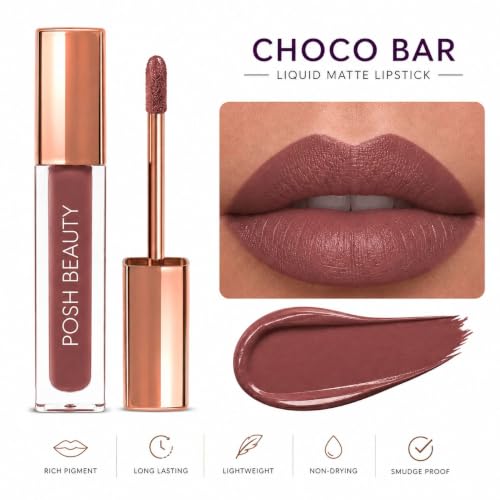 Image of Liquid Lipstick - Choco Bar - Long lasting | Water proof