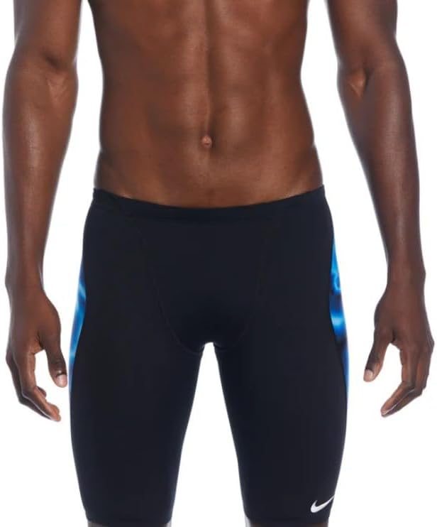 Nike Men's Hydrastrong Digi Haze Jammer Swimsuit-Game Royal (Size 28)