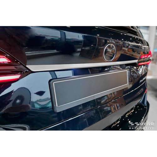 Moulure de hayon en INOX brossé pour protéger le coffre du BMW X5 G05 contre rayures