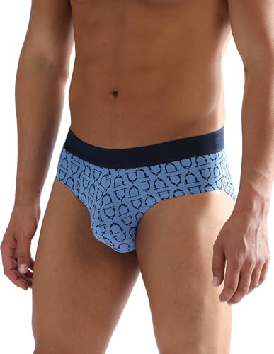 Image of U.S. Polo ASSN. Men PB005 Cotton Modal Printed Premium Underwear Brief -Pack of 1