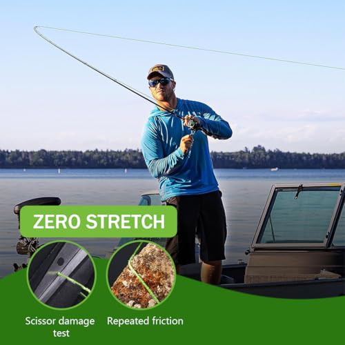 Image of Proberos 120 Meters PE Fishing Line Spool, 0.30mm Diameter PE Braided Fishing Line, 6-Layer Coated, Ultra-Strong 12-Strand Braided Line for Saltwater Fishing