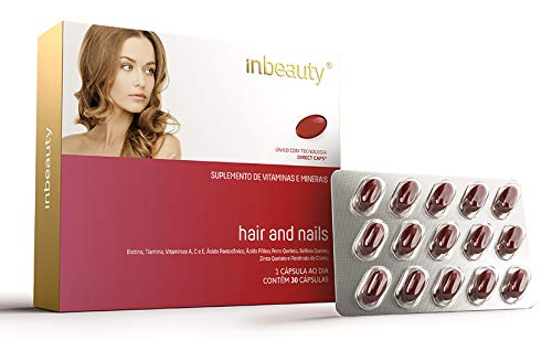 Inbeauty Hair and Nails. Redução da queda. Cabelos e Unhas mais fortes e saudáveis, Inbeauty Brasil