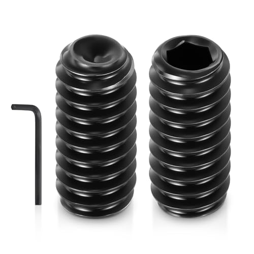 Kozelo 50Pcs Cup Point Socket Set Screws-#4-40x1/4 Carbon Steel