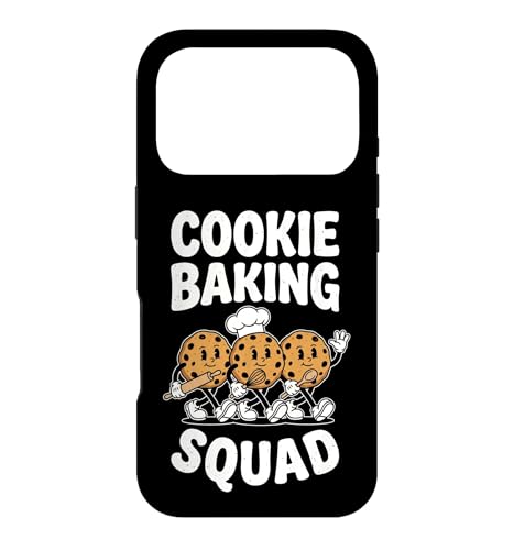 Cookie Baking Squad - �y�����H�ו� �`���R���[�g �`�b�v �N�b�L�[ �x�[�L���O �X�}�z�P�[�X iPhone 17 Pro �p