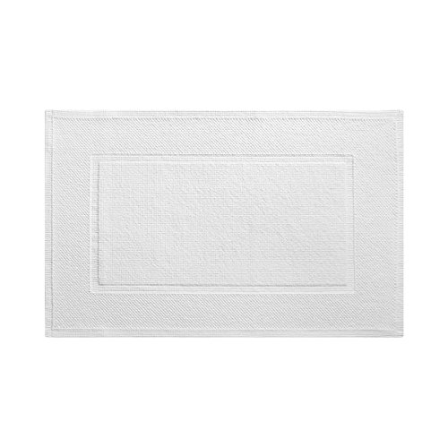 Yves Delorme Eden Blanc Badematte | Baumwolle | Luxusmatte aus Portugal