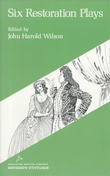 Paperback Six Restoration Plays [1/2/1959] John Wilson Book
