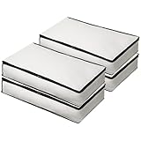 やぬき 着物収納ケース【4個セット】 着物 收纳 通気性の良い不織布 105cmｘ45cmｘ15cm コンパクト収納 3層生地 たとう紙 和服 袋 振袖 成人式 和装 袴 浴衣 保管 ネームホルダー 持ち手