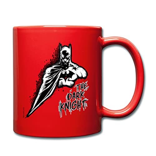 DC Comics - Taza de Batman The Dark Knight, color rojo