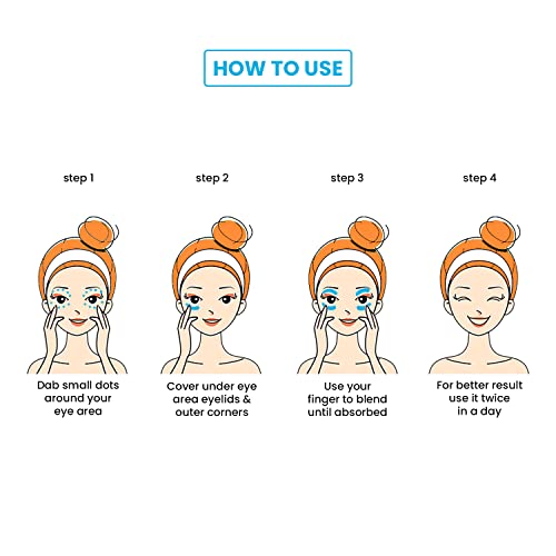 Image of Khadi Organique Under Eye Gel With Aloe Vera Extracts Reduces Aging Spots & Wrinkles Around The Eye Areas