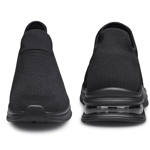 Image of vibdiv Shoes for Men Sock Sneakers Pull-on Casual Lightweight Breathable Comfortable