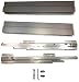 Produktbild GRASS Schubladensystem Set Nova Pro SCALA Vollauszug gedämpft, Höhe 90 mm, Farbe Silver. Synchronisiert, 70kg mit Soft-Close Schubladenauszug Schublade Schubkastenauszug von UMAXO® (Nennlänge 450mm)